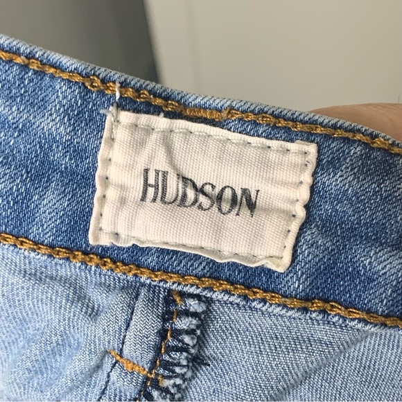 Girl’s Cuffed Skinny Hudson Jeans - Picture 10 of 11